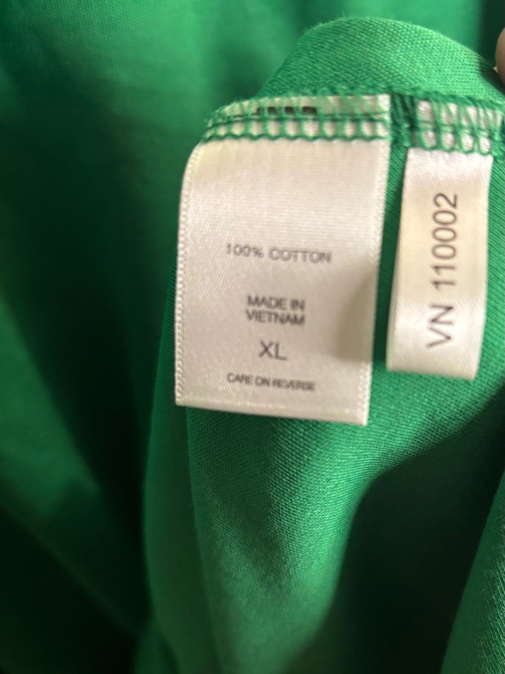 New York & Company Green Button Detail Dress - Picture 6 of 6